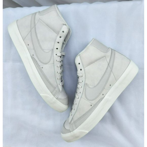 8.5 MEN\'S NIKE BLAZER MID PREMIUM PHOTO DUST GRAY DQ7572-001 SNEAKERS
